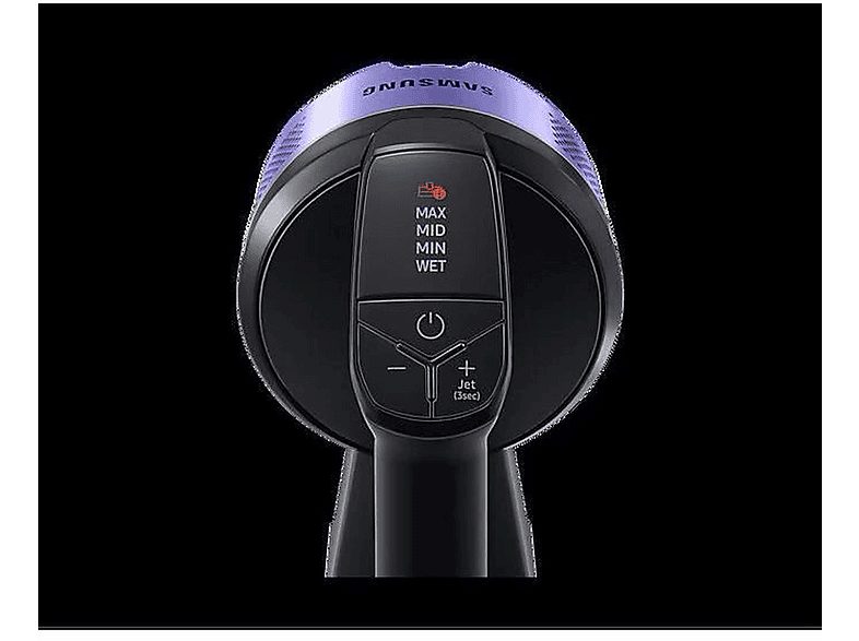Aspiradora escoba - SAMSUNG Jet 75E Turbo VS20B75B1R4, 550 W, Potencia de succión 200 AirWatt, Depósito 0,8 l, Negro — foto 3