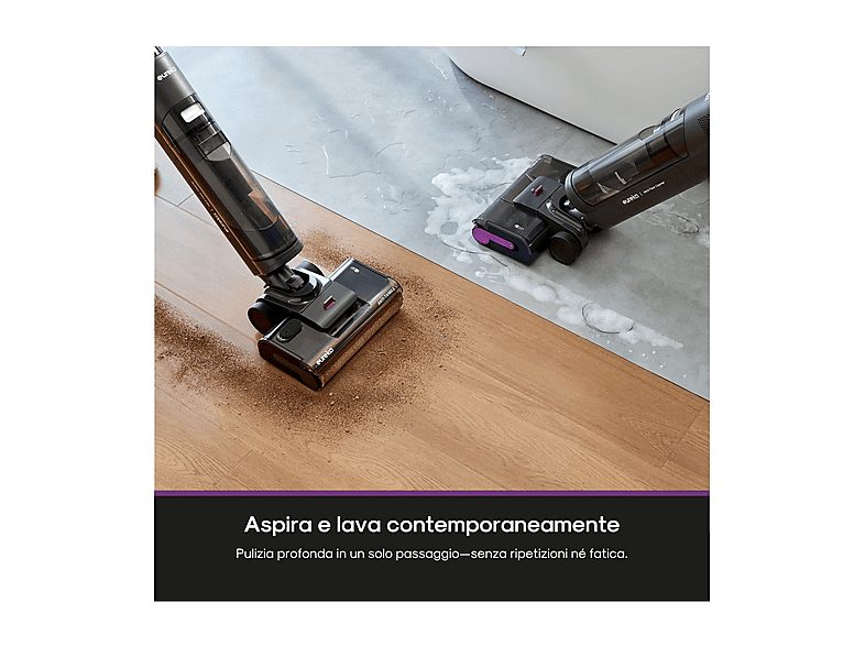 Aspiradora friegasuelos - EUREKA NEW480 GX6, 230,00 W, Depósito 0,75 l, Autonomía 48 min, black — foto 7