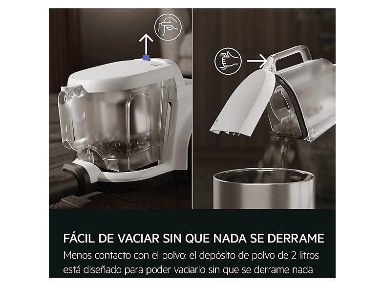 Aspiradora sin bolsa - AEG AL51C1LDB, 1000 W, Depósito 2 l, Azul — foto 4