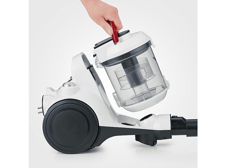 Aspiradora sin bolsa - SEVERIN CY 7106, 850 W, Potencia de succión 850 W, Depósito 2 l, blanco — foto 6