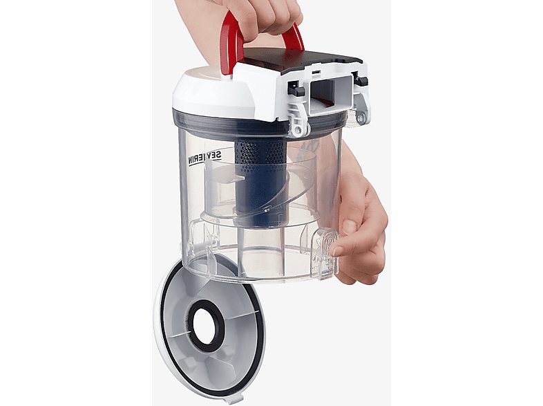 Aspiradora sin bolsa - SEVERIN CY 7106, 850 W, Potencia de succión 850 W, Depósito 2 l, blanco — foto 8