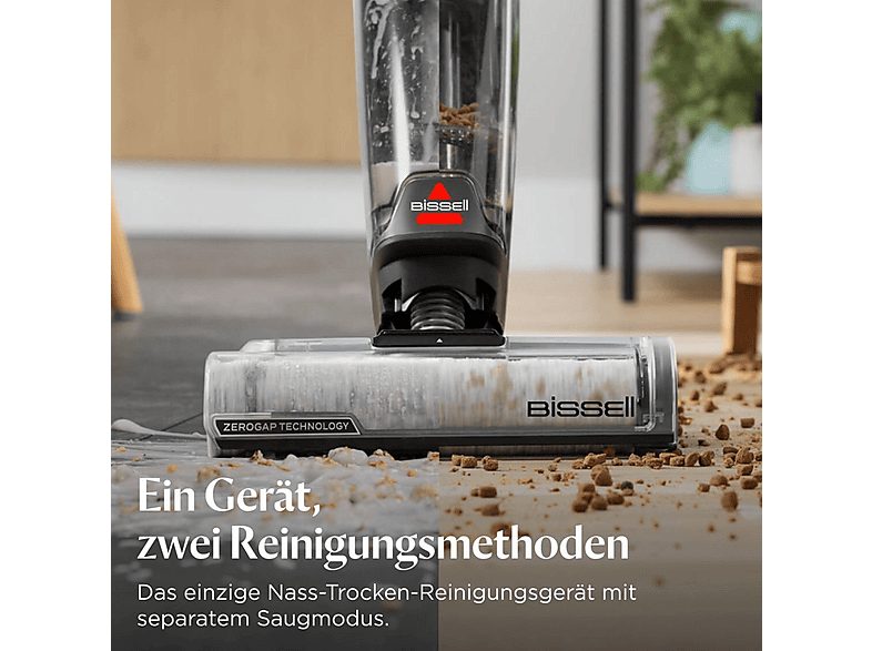 Aspiradora vertical - BISSELL 4000N, 25,9 W, Potencia de succión 22 AirWatt, Depósito 6,6 L, Negro — foto 6
