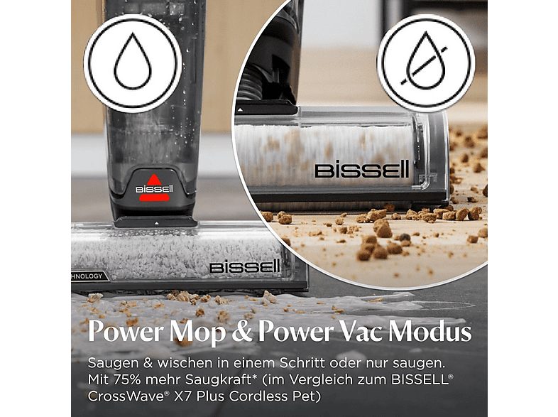 Aspiradora vertical - BISSELL 4000N, 25,9 W, Potencia de succión 22 AirWatt, Depósito 6,6 L, Negro — foto 7