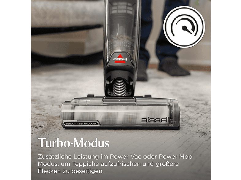 Aspiradora vertical - BISSELL 4000N, 25,9 W, Potencia de succión 22 AirWatt, Depósito 6,6 L, Negro — foto 8