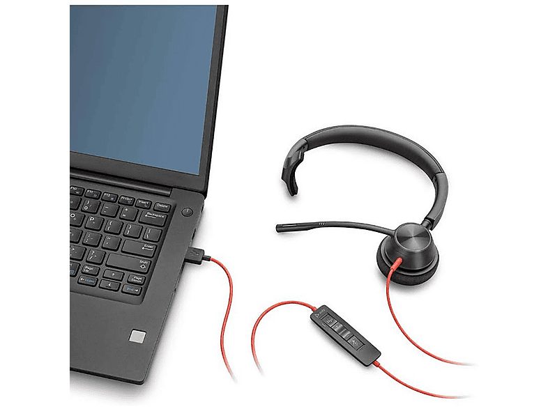 Auriculares  - 213929-01 POLY, Circumaurales, Negro — foto 5