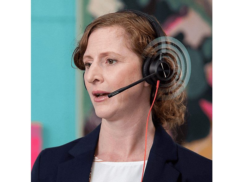 Auriculares  - 213929-01 POLY, Circumaurales, Negro — foto 7