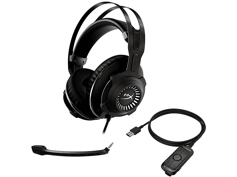 HYPERX Auriculares  - 4P5K5AA HYPERX, Circumaurales, Negro