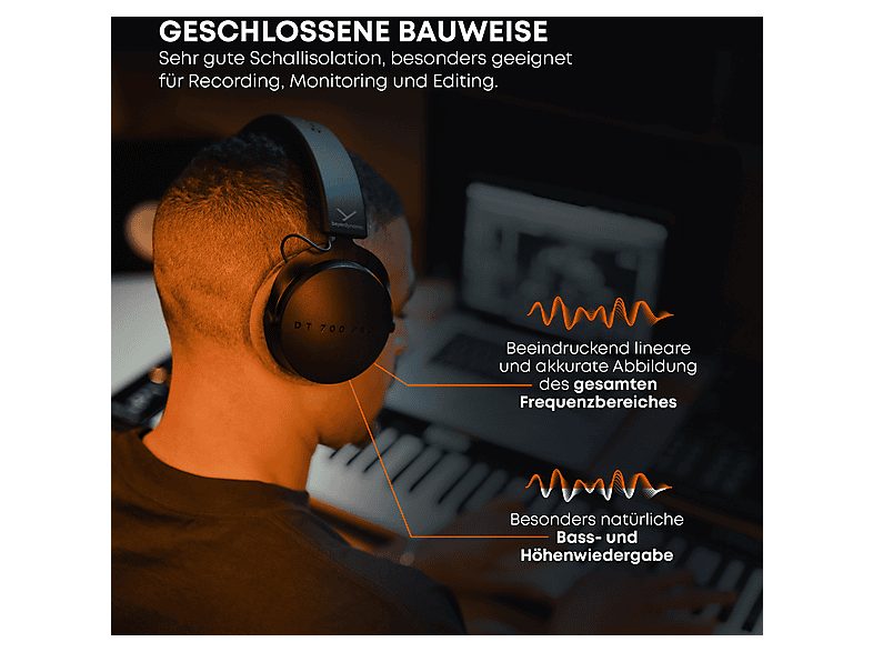 Auriculares  - 737704 BEYERDYNAMIC, Circumaurales, Negro — foto 4