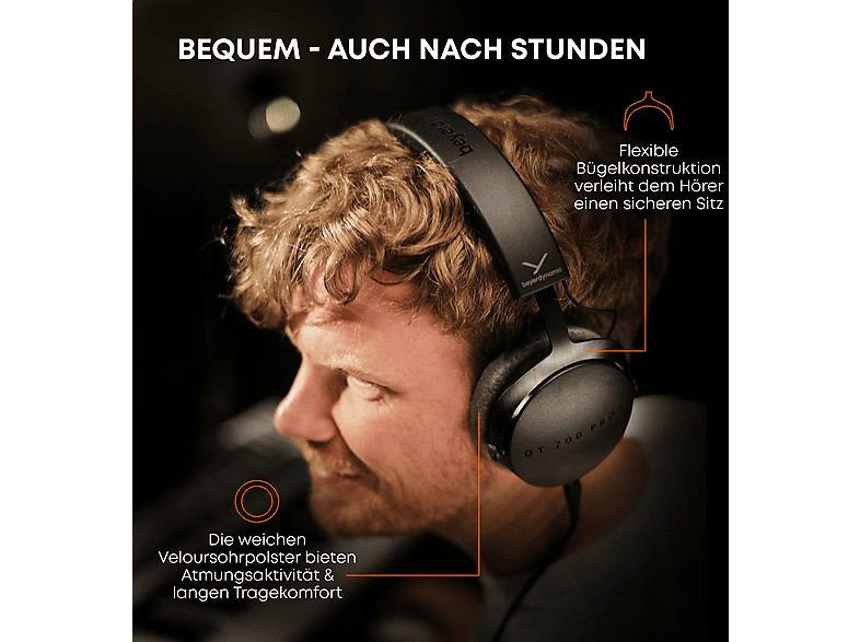 Auriculares  - 737704 BEYERDYNAMIC, Circumaurales, Negro — foto 5