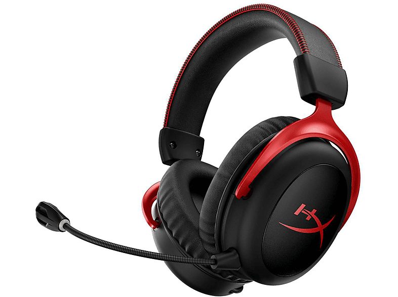 HYPERX Auriculares con cable  - HyperX Cloud II Wireless HYPERX, Circumaurales, Negro