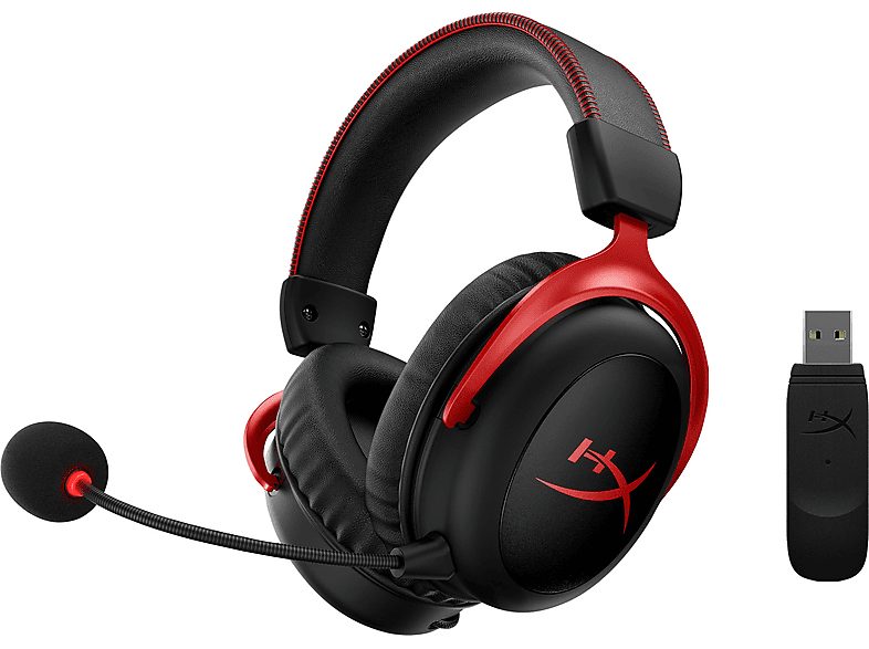 Auriculares con cable  - HyperX Cloud II Wireless HYPERX, Circumaurales, Negro — foto 5