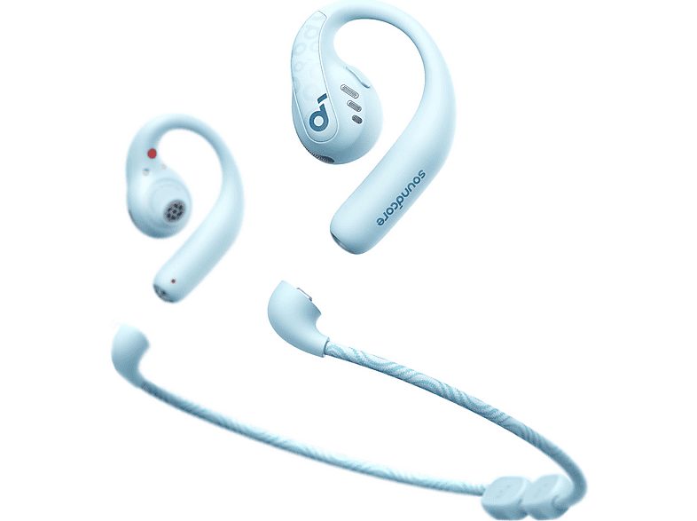 Auriculares conducción de aire  - AeroFit Pro SOUNDCORE BY ANKER, Control remoto, Bluetooth, Color aguamarina — foto 2