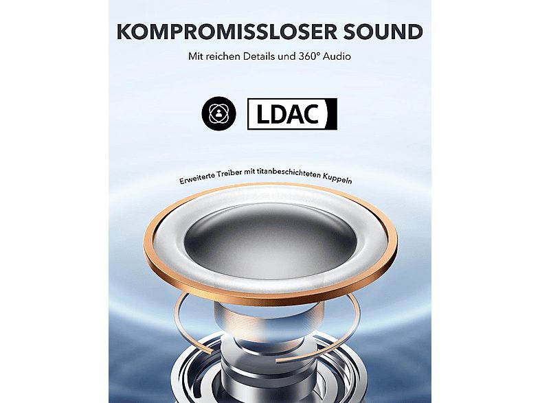 Auriculares conducción de aire  - AeroFit Pro SOUNDCORE BY ANKER, Control remoto, Bluetooth, Color aguamarina — foto 9