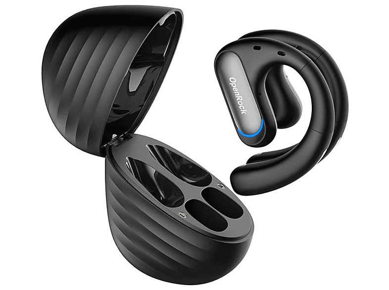 OPENROCK Auriculares conducción de aire  - Air Conduction Pro OPENROCK, Control remoto, Bluetooth, Negro