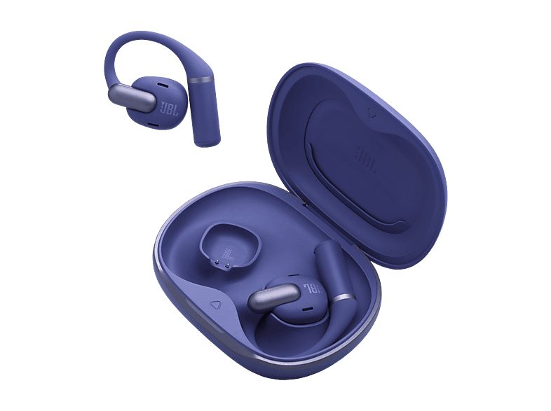 Auriculares conducción de aire - JBL Sense Pro, 38h Autonomía, Open-ear, Gancho Ajustable, 4 Micrófonos, Azul — foto 6