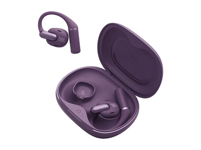 Auriculares conducción de aire - JBL Sense Pro, 38h Autonomía, Open-ear, Gancho Ajustable, 4 Micrófonos, Morado — foto 6