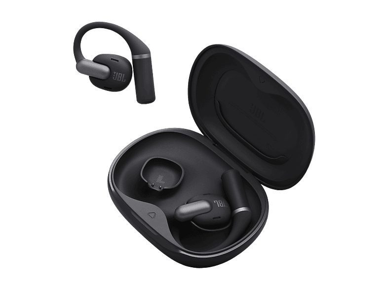 Auriculares conducción de aire - JBL Sense Pro, 38h Autonomía, Open-ear, Gancho Ajustable, 4 Micrófonos, Negro — foto 6