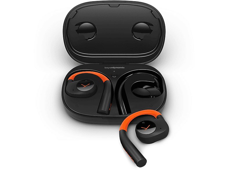 BEYERDYNAMIC Auriculares conducción de aire  - VERIO 200 BEYERDYNAMIC, Control remoto, Bluetooth, Negro/Naranja