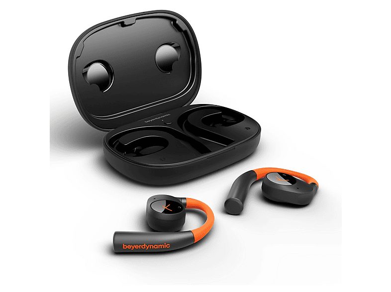Auriculares conducción de aire  - VERIO 200 BEYERDYNAMIC, Control remoto, Bluetooth, Negro/Naranja — foto 2