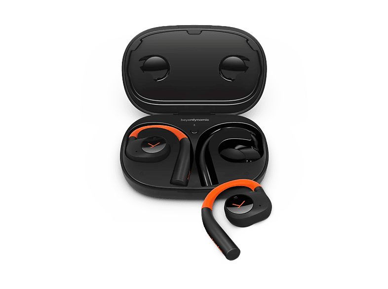 Auriculares conducción de aire  - VERIO 200 BEYERDYNAMIC, Control remoto, Bluetooth, Negro/Naranja — foto 4
