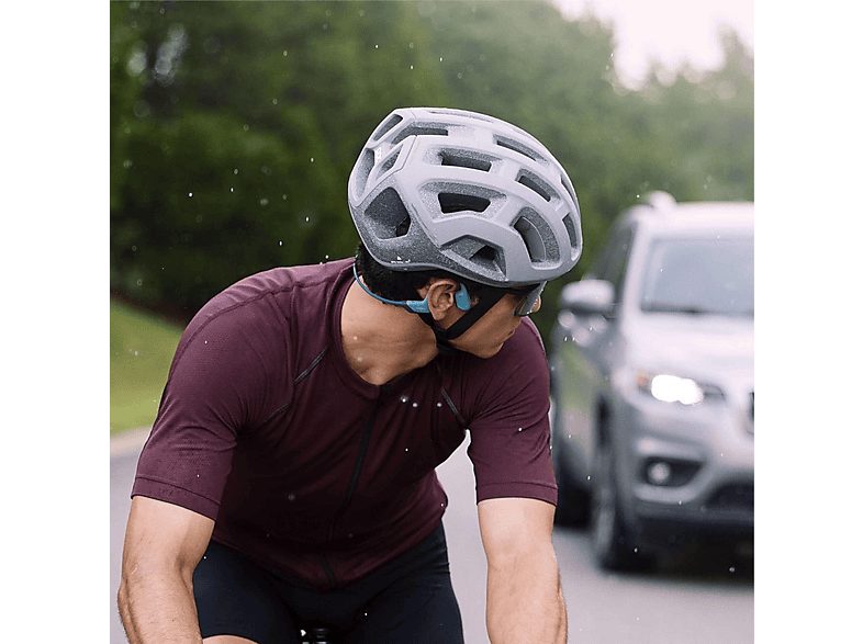 Auriculares conducción ósea  - OpenRun Pro SHOKZ, Control remoto, Bluetooth, Blue — foto 7