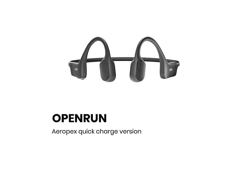 Auriculares conducción ósea  - OPENRUN SHOKZ, Control remoto, Bluetooth, Negro — foto 9
