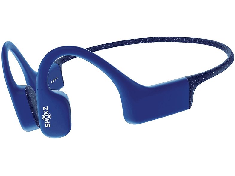 Auriculares conducción ósea  - OpenSwim SHOKZ, Banda para el cuello, Bluetooth, Azul