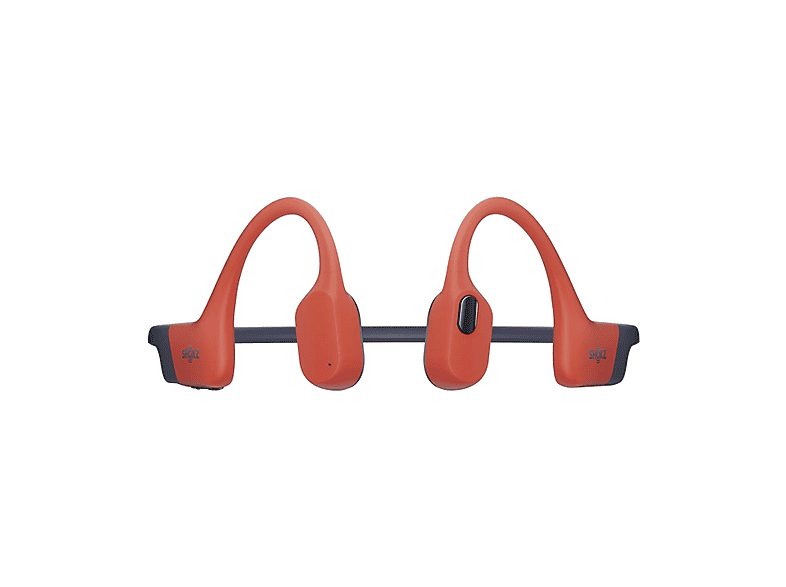 Auriculares conducción ósea - Shokz OpenSwim Pro, Banda para el cuello, Bluetooth/MP3, Carga por USB-C, IP68, Rojo — foto 3