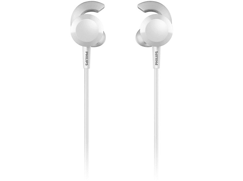 Auriculares de botón  - E4205WT/00 PHILIPS, Intraurales, Bluetooth, Blanco