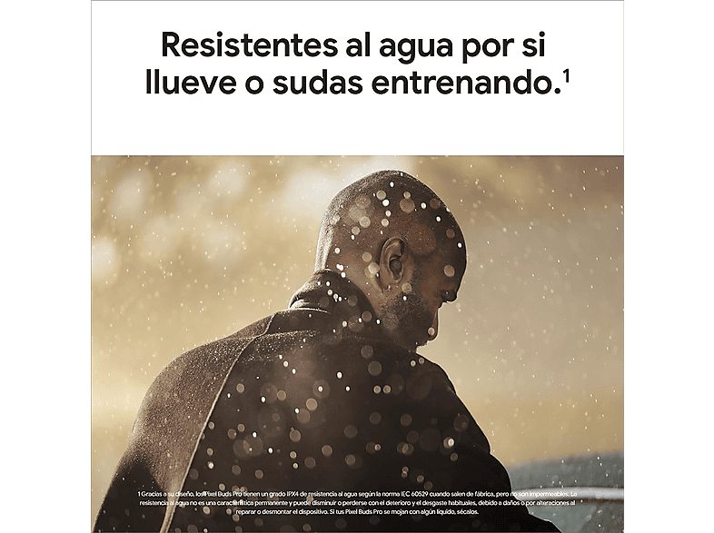 Auriculares de botón - Google Pixel Buds Pro, 11h Autonomía de reproducción, Estuche de carga USB-C, Resistencia IPX4, Coral — foto 8