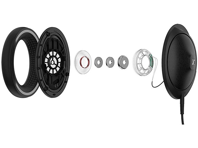 Auriculares de diadema con cable  - 700401 SENNHEISER, Circumaurales, Negro — foto 2