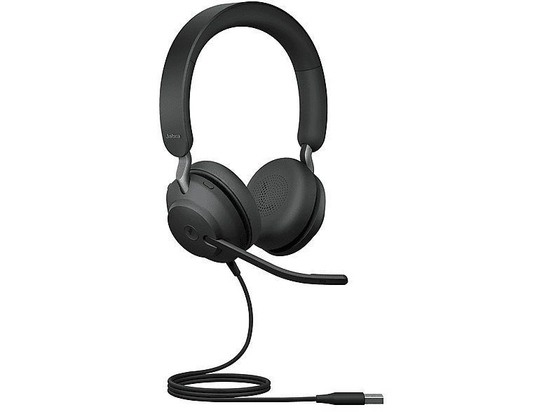 Auriculares de diadema con cable  - Evolve2 40 SE JABRA, Circumaurales, Black — foto 2