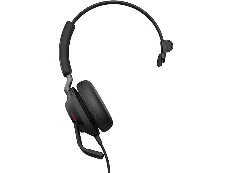 Auriculares de diadema con cable  - Evolve2 40 SE JABRA, Circumaurales, Negro