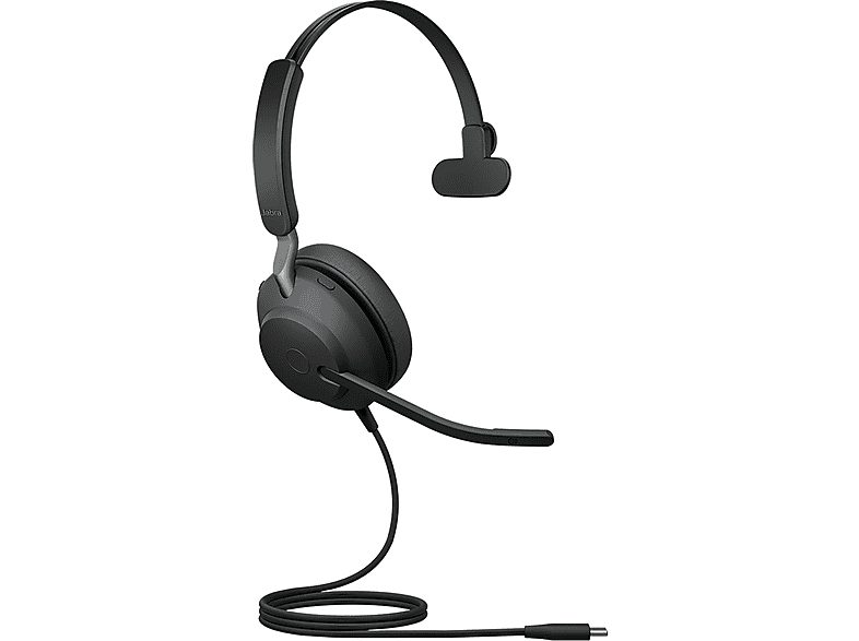 Auriculares de diadema con cable  - Evolve2 40 SE JABRA, Circumaurales, Negro — foto 2