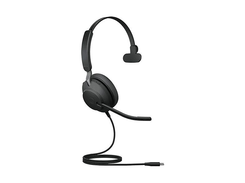 Auriculares de diadema con cable  - Evolve2 40 SE JABRA, Circumaurales, Negro — foto 3