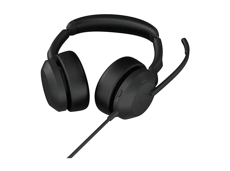 Auriculares de diadema con cable  - Evolve2 50 JABRA, Circumaurales, Black — foto 3