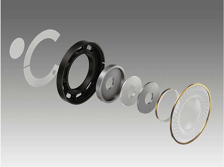 Auriculares de diadema con cable  - HDJ-X7 PIONEER DJ, Circumaurales, Plata — foto 7