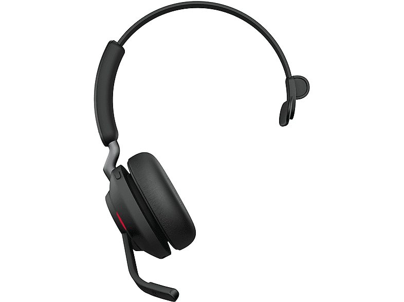 Auriculares de oficina  - Evolve2 65, MS Mono JABRA, Circumaurales, Bluetooth, Negro