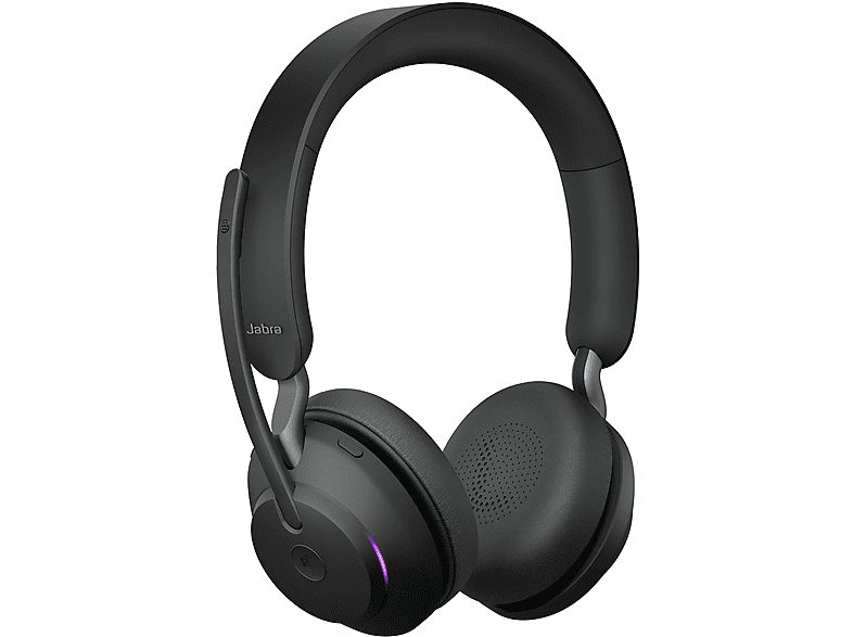 Auriculares de oficina  - Evolve2 65, MS Stereo JABRA, Circumaurales, Bluetooth, Negro — foto 2