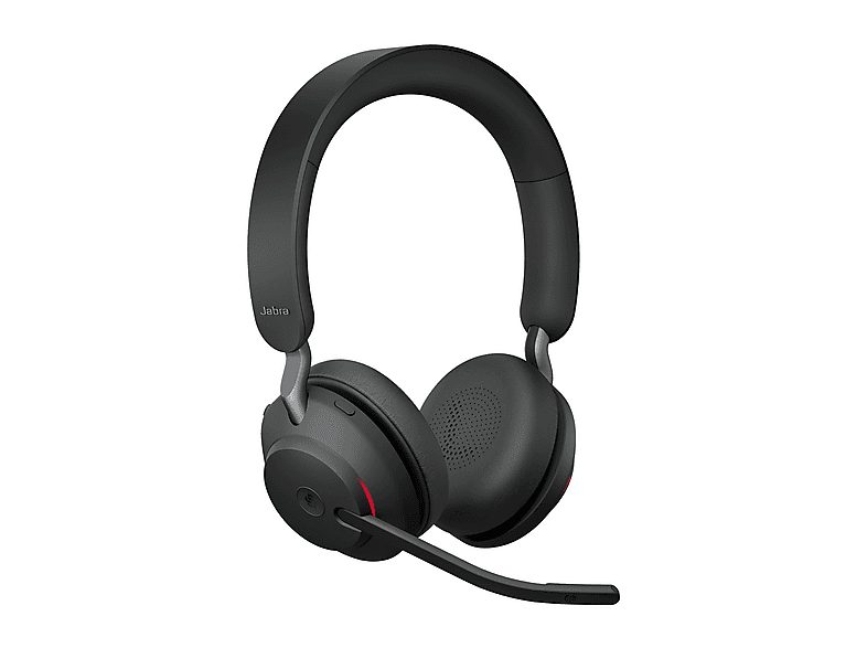 Auriculares de oficina  - Evolve2 65, MS Stereo JABRA, Circumaurales, Bluetooth, Negro — foto 3