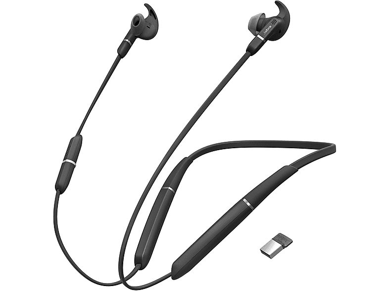 Auriculares deportivos  - 6599-629-109 JABRA, Banda para el cuello, Bluetooth, Negro