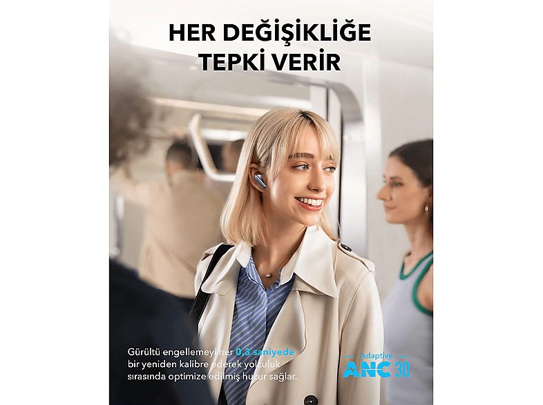 Auriculares deportivos  - A3954G31 ANKER, Intraurales, Bluetooth, Azul — foto 4