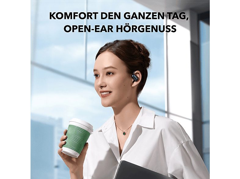 Auriculares deportivos  - Aerofit 2 SOUNDCORE BY ANKER, Control remoto, Bluetooth, Azul — foto 2