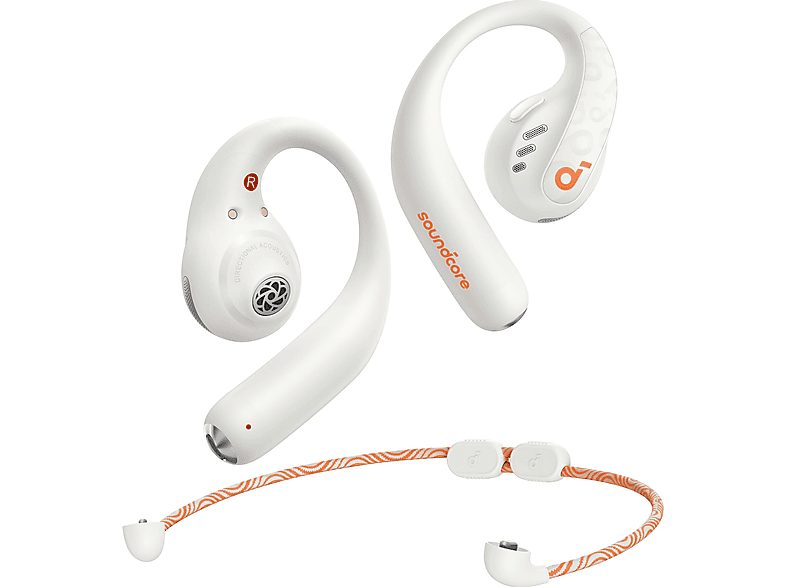 SOUNDCORE BY ANKER Auriculares deportivos  - AeroFit Pro SOUNDCORE BY ANKER, Intraurales, Bluetooth, Blanco