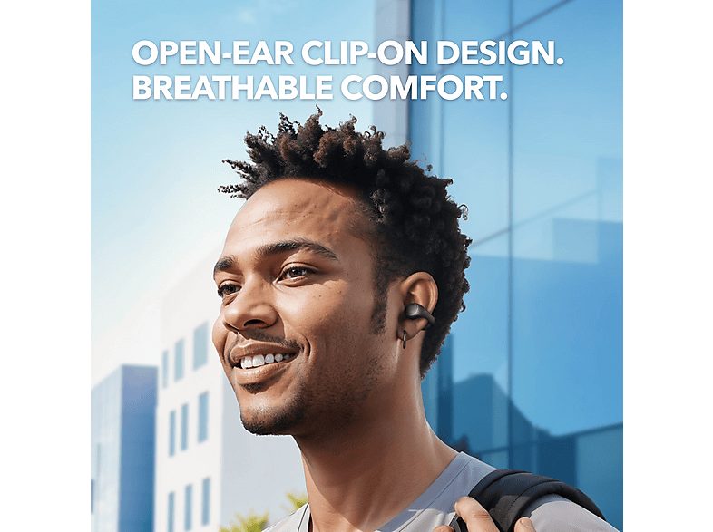 Auriculares deportivos  - C40i SOUNDCORE, Control remoto, Bluetooth, Negro — foto 2