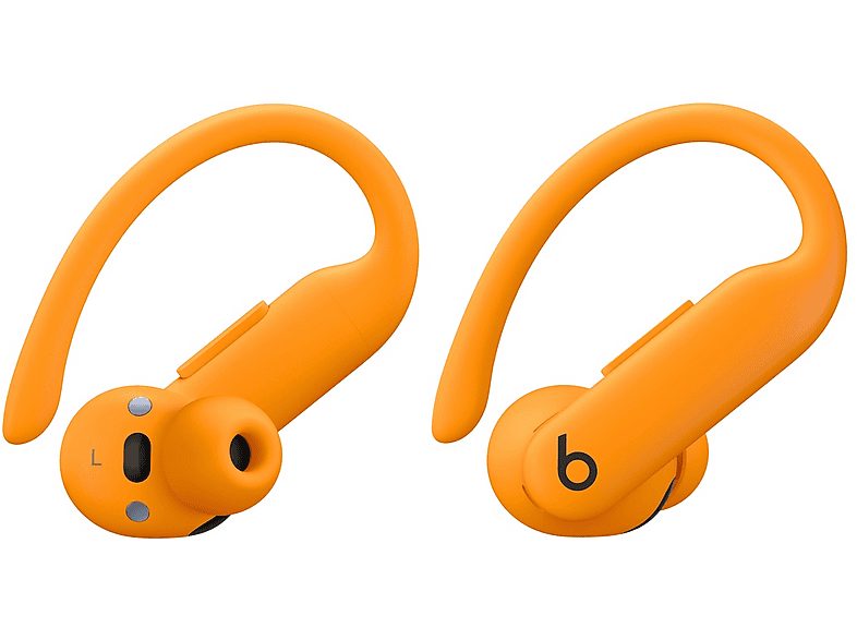 Auriculares deportivos - Powerbeats Pro 2, Auriculares de alto rendimiento, Chip H2 Apple, Cancelación de ruido, Frecuencia cardíaca, Naranja — foto 2