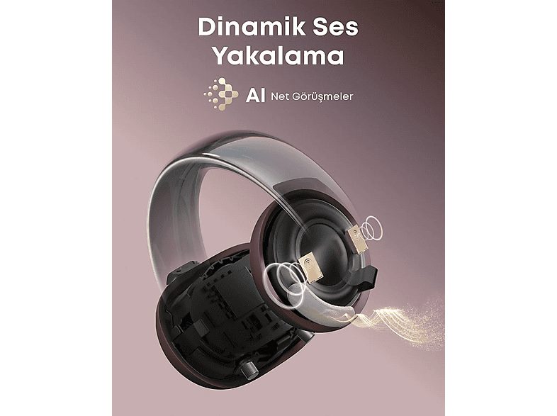 Auriculares deportivos  - Soundcore AeroClip pink ANKER, Intraurales, Bluetooth, Rosa — foto 3