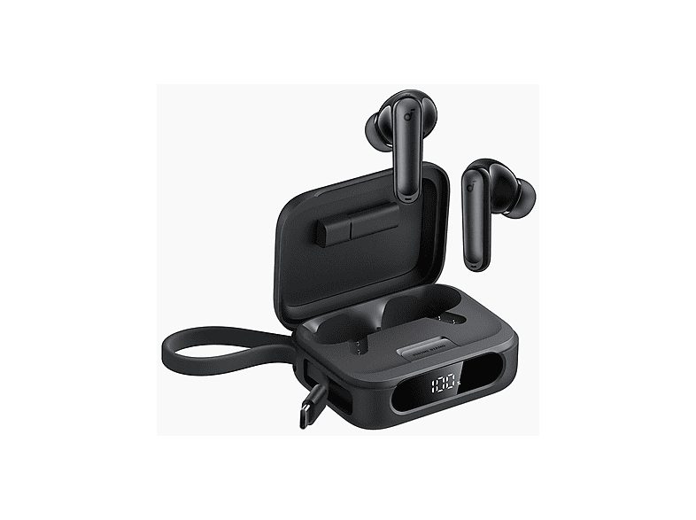 SOUNDCORE BY ANKER Auriculares deportivos  - soundcore P41i - Black (MFI) SOUNDCORE BY ANKER, Intraurales, Bluetooth, Negro
