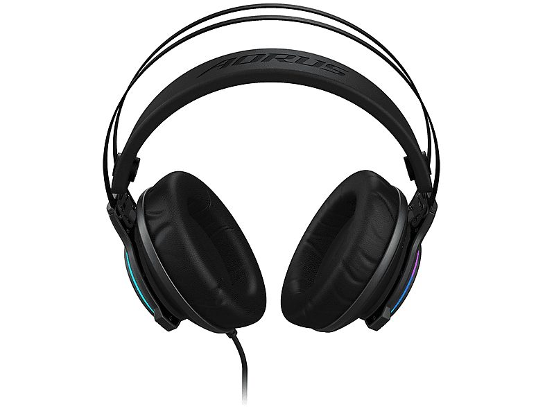 Auriculares gaming  - AORUS H1 GIGABYTE, Circumaurales, Negro — foto 2