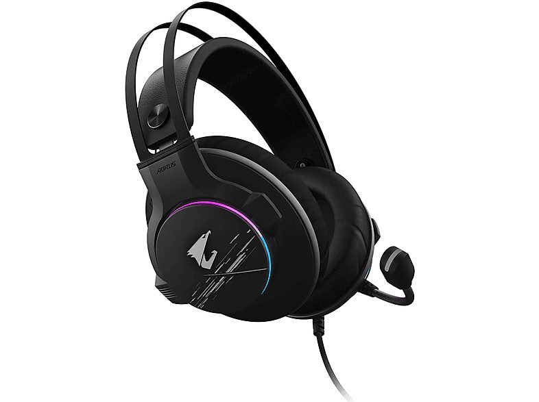 Auriculares gaming  - AORUS H1 GIGABYTE, Circumaurales, Negro — foto 5